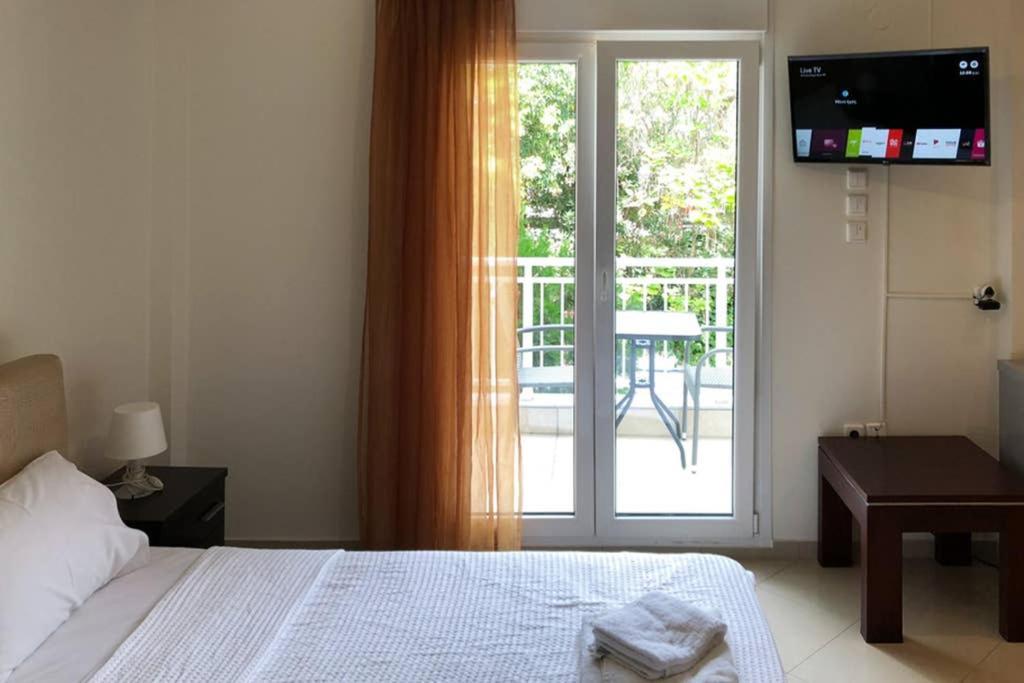 Cozy Studio Near The Beach 1Stfloor Nea Iraklitsa Buitenkant foto
